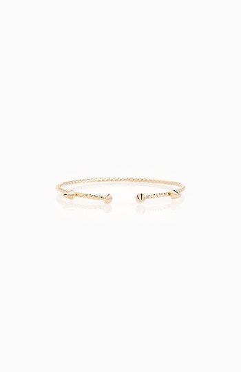 Four Spike Skinny Bracelet Slide 1