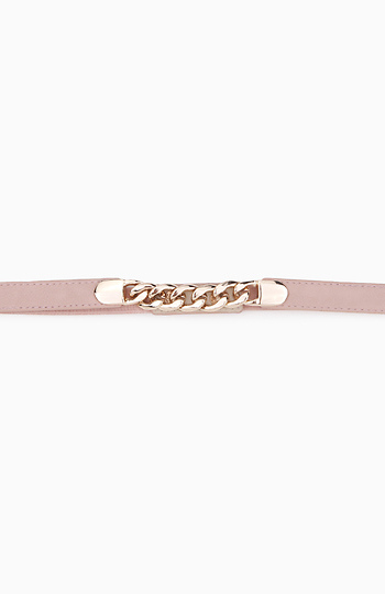 Pink Chain Link Belt Slide 1