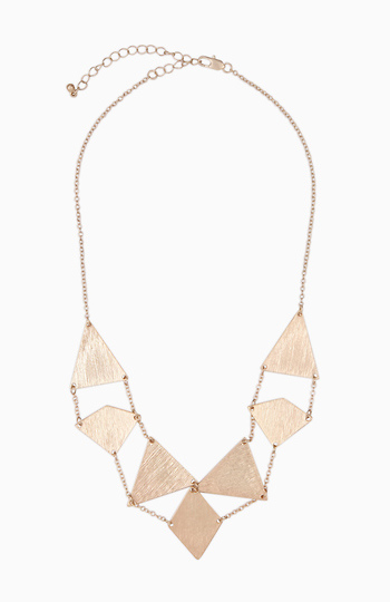 Irregular Triangle Necklace Slide 1
