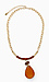 Earthy Stone Drop Necklace Thumb 1