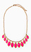 Leaf and Stone Dangle Necklace Thumb 1