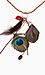 Wooden Feather Necklace Thumb 3
