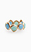 Jagged Turquoise Stone Bracelet Thumb 1