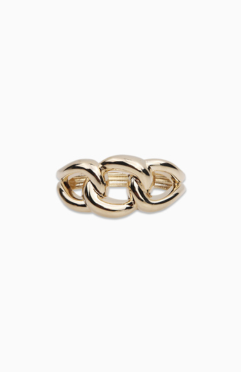 Gold Link Bangle Slide 1