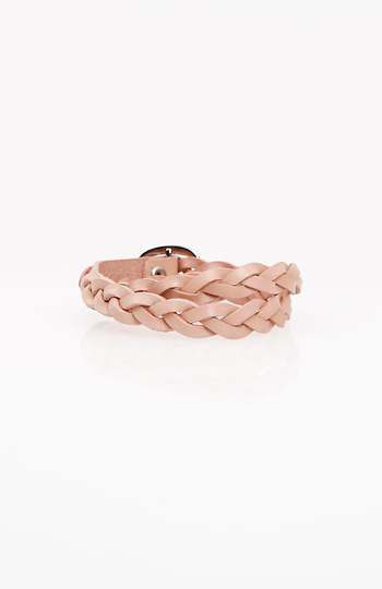 Skinny Braided Wrap Bracelet Slide 1