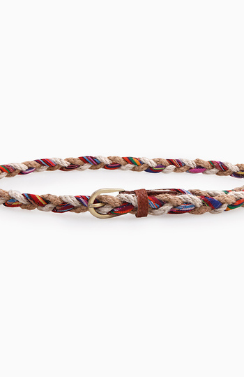 Bohemian Braided Belt Slide 1