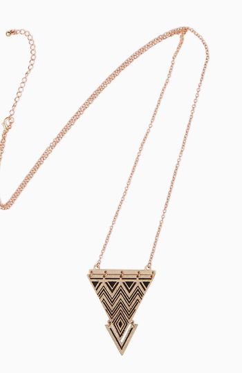 Tribal Pendant Necklace Slide 1