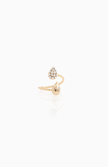 Glamours Raindrop Ring Slide 1