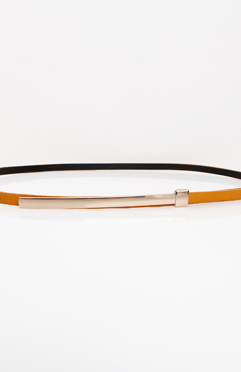 Belt With Metal Clasp Slide 1