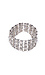 Silver Seed Bead Stretch Bracelet Thumb 2