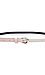 Skinny Leather Belt Thumb 1