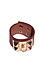 Stud Accent Cuff Bangle Bracelet Thumb 2
