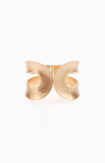Gold Embrace Cuff Slide 1