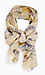 Feather Print Scarf Thumb 1