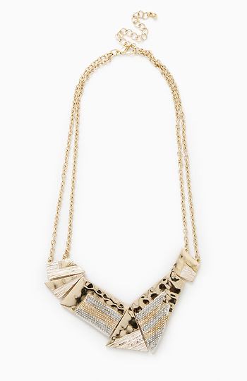 Geometric Shards Necklace Slide 1