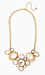 Elizabeth Stone and Crystal Floral Necklace Thumb 1
