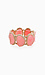 Pink and Gold Druzy Stretch Bracelet Thumb 1