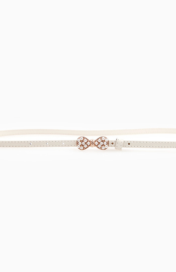 Pearl Bow Belt Slide 1