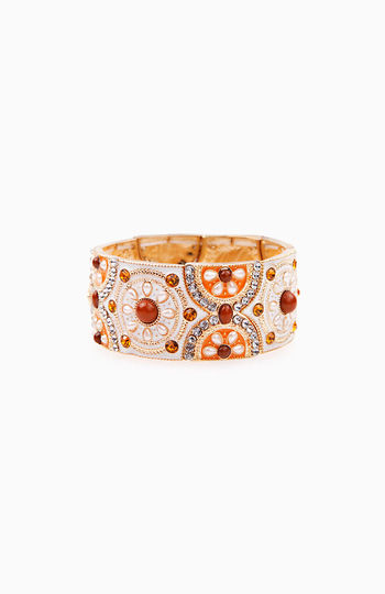 India Embellished Bracelet Slide 1