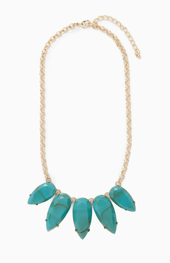 Turquoise Arrow Necklace Slide 1