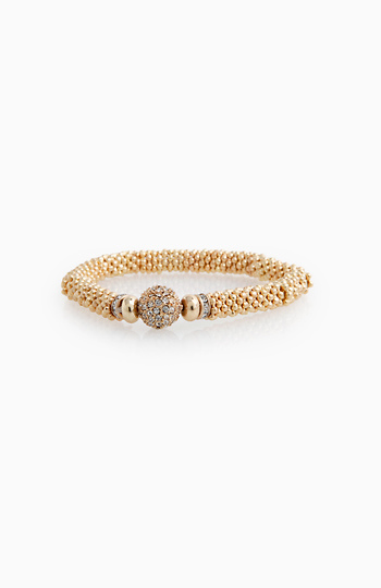 Simple Beaded Ball Bracelet Slide 1