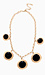 Large Hammered Disk Necklace Thumb 1