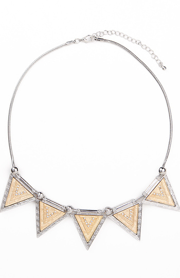 Tribal Pyramid Necklace Slide 1