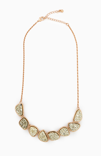 Pure Raw Stone Necklace Slide 1
