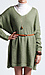 Skinny Braided Leather Belt Thumb 3