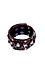 Edgy Wrap Around Chain Stud Bracelet Thumb 2