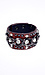 Edgy Wrap Around Chain Stud Bracelet Thumb 1