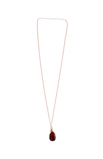 Jewel Drop Pendant Necklace Slide 1