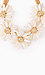 Pearl Flower Statement Necklace Thumb 3