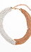Two Tone Tie Chain Necklace Thumb 1
