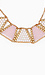 Beaded Geometric Statement Necklace Thumb 3