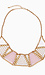Beaded Geometric Statement Necklace Thumb 1
