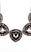 Statement Faux Diamond Necklace & Earrings Set Thumb 3