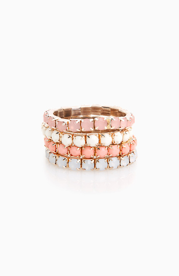Jeweled Candy Bracelet Set Slide 1