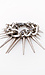 Spike and Curb Chain Bracelet Thumb 1