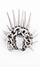 Spike and Curb Chain Bracelet Thumb 2
