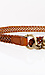 Brown Braided Belt Thumb 2