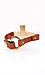 Cubic Cross Leather Bracelet Thumb 2