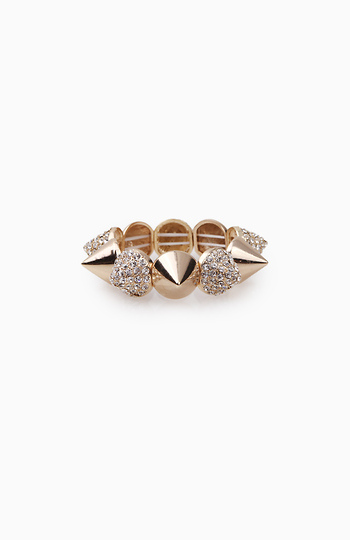 Crystal Spike Bracelet Slide 1