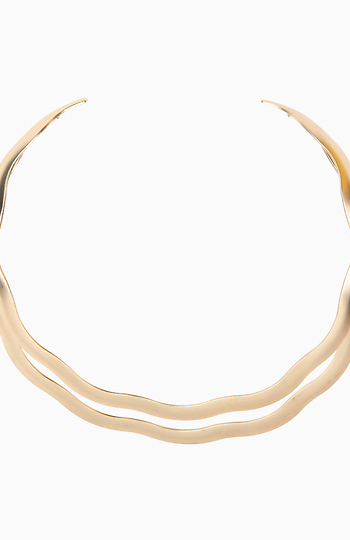 Squiggle Collar Necklace Slide 1