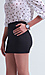Black Faux Alligator Strap Watch Thumb 4
