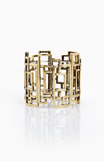 Caged Stretch Bracelet Slide 1