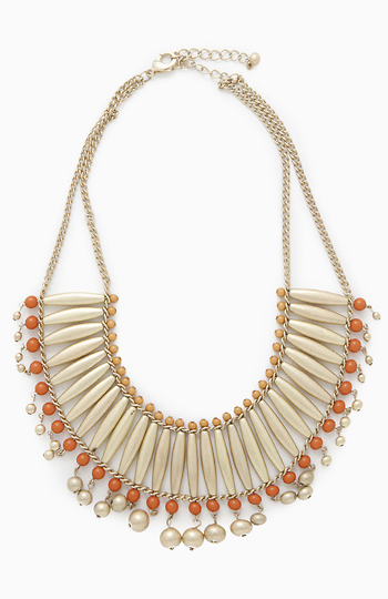 Sundance Tribal Necklace in Gold | DAILYLOOK