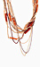 Spaced Beaded Multi Chain Necklace Thumb 3