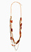 Spaced Beaded Multi Chain Necklace Thumb 1
