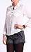 Gold Curb Link Chain Leather Bracelet Thumb 3